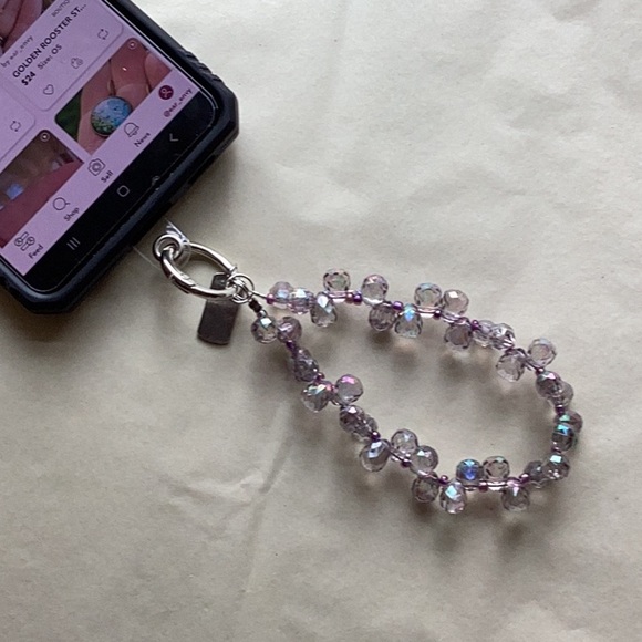 PHONE WRISTLET SPARKLE LANYARD - Picture 2 of 7